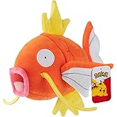 Pokémon 8" Magikarp Plush - Officially Licensed - Generation 1 Figure - Authentic Soft Stuffed Animal Fish Toy - Gift for Kids, Boys, Girls - 2+