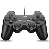 CIPON Wired Controller Compatible with PS-2 Console, Black Remote Gamepad with 2.2M Cable