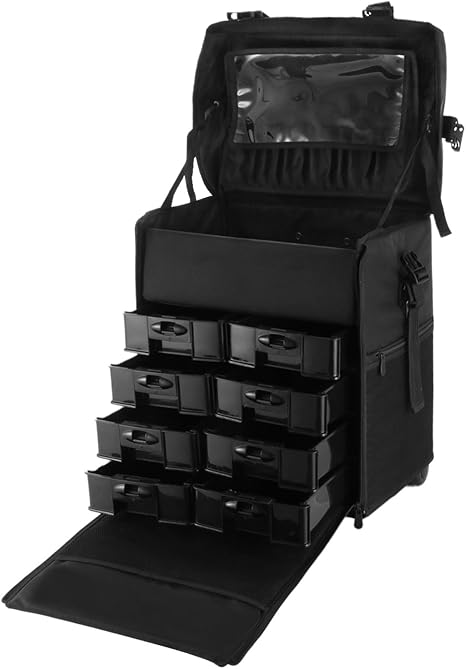 Ztopia Makeup Case SM805 Black Nylon 