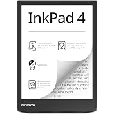 PocketBook InkPad 4 | Eye-Friendly Audio &amp; E-Book Reader | Large 7.8ʺ E-Ink Display | Anti-Scratch Protection | Text-to-Speech Function | Bluetooth&reg; | Built-in Speaker | SMARTlight | IPX8 Waterproof