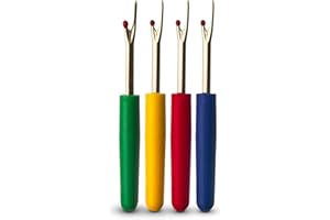 4 Pieces Seam Rippers Sewing Stitch Thread Unpicker For Quick Unpick