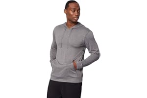 32º DEGREES 32 DEGREEES Men's Cool Classic Long Sleeve Hooded T-Shirt | Anti-Odor | 4-Way Stretch | Moisture Wicking