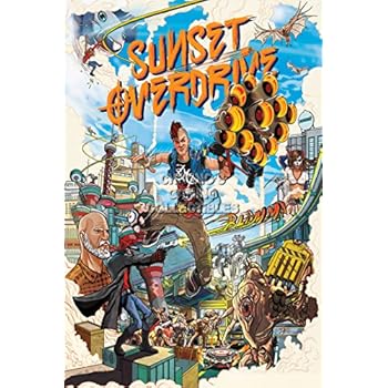Image result for Sunset Overdrive poster