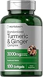 Horbäach Turmeric and Ginger Supplement | 3000 mg