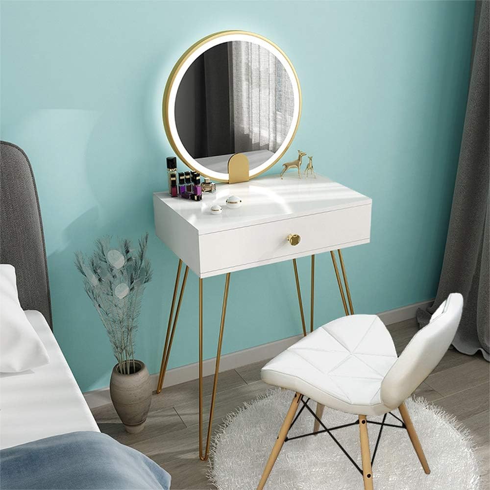 Amazoncom Totovy Nordic Bedroom Living Room Bathroom Vanity Table With Stool Modern Minimalist Small Apartment Makeup Table Cabinet Led Mirror Light Light Luxury Simple Multifunctional Storage Room White Home Kitchen Amazoncom Totovy Nordic Bedroom Living Room Bathroom Vanity Table With Stool Modern Minimalist Small Apartment Makeup Table Cabinet Led Mirror Light Light Luxury Simple Multifunctional Storage Room White Home Kitchen