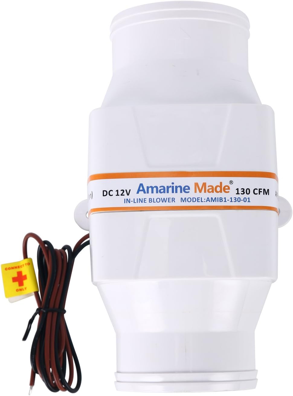Amarine Made Marine Boat 12v Electric in Line Bilge Air Blower 130cfm 3" : Sports & Outdoors