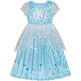 Disney Girls' Cinderella Fantasy Gown Nightgown, CINDERELLA AT THE BALL, 2T