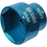 Felisbieti 24mm/36mm oil filter socket Wrench Tool, for Ford 6.0L/6.4L Powerstroke diesel oil Filter/Fuel Filter cap installation&amp; Removal- Flips sockets ford Accessories
