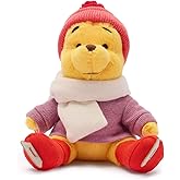 Disney Store Official Winnie The Pooh Ice Skating Plush – Cute Stuffed Animal for Winter Fun – The Perfect Plushie Inspired by The Many Adventures of Winnie The Pooh