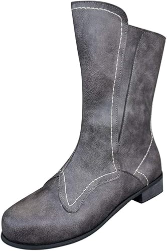 knee high combat boots wide calf