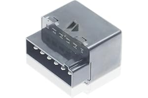 GROBARPART 6 Pin 38300-SDB-A03 LED Turn Signal Flasher Relay Compatible with Honda Accord Hybrid Odyssey Van 2003-2010 | Compatible with Acura Mdx Rl Tl Tsx 2004-2013