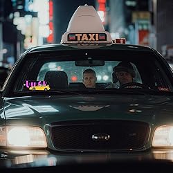 Pink LED Light Sign for Car, Taxi Sign Light