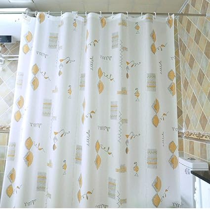 Amazon Com Xqy Waterproof Mildew Shower Curtain Household