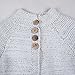 Toddler Baby Girls Autumn Winter Clothes Button Knitted Sweater Cardigan Cloak Warm Thick Coat