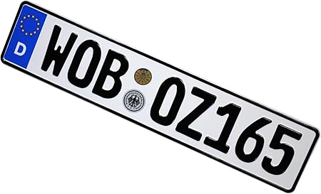 Amazon G Tech Euライセンスプレート D ナンバープレート ドイツ ナンバーカバー ホルダー 車 バイク