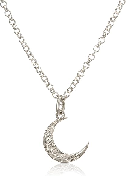 Amazon フリースタイル Free Style ムーン 月 モチーフ メンズシルバーネックレス Fsp938 M ネックレス 通販