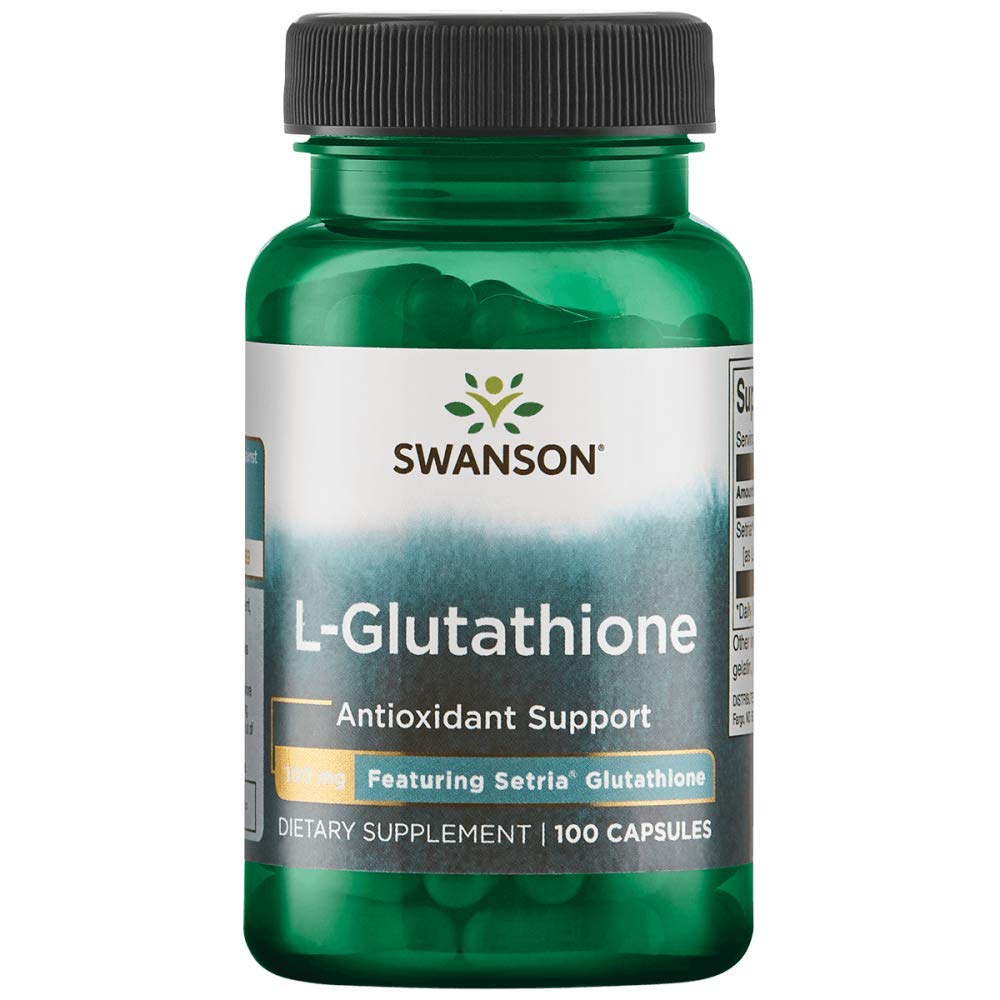Swanson Amino Acid LGlutathione 100 Milligrams 100 Capsules