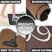 BIGA Home Entrance Door Mats 30'' x 18 '' Washable Non-Slip Entryway Rug Inside Outside Welcome Mat for Front Door, Back Door, Patio, House Entry, Grey