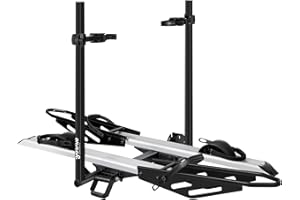 Young Electric 200 lbs. Hitch Mount Bike Rack, fits Cars, SUVs, RVs, Trailers with 2 Inch Receiver
