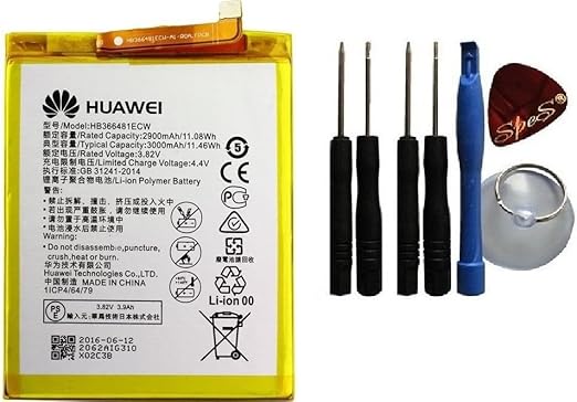 Original Huawei P9 LITE Ersatz Akku Batterie: Amazon.de ...