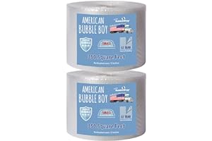 Official Sealed Air Bubble Wrap - American Bubble Boy (700' Small Bubble Wrap)