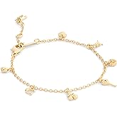 COACH Jewelry Women's Charming Charms Signature Bracelet