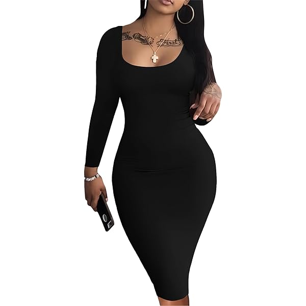 open lace back dress Amazon.com: Zyyfly Women Sexy Club Dress Long Sleeve Knit V Neck Solid Bodycon  Dress Black L : Clothing, Shoes & Jewelry