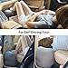 FengNiao Leg Rest Travel Pillow Adjustable Height, Inflatable Foot Rest Pillow for Camping/Travel, Outdoor Kids Air Travel Pillow for Resting Feet and Sleeping in Car/Plane