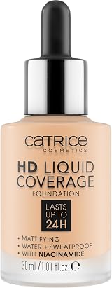 Catrice HD Liquid Coverage Foundation 30ml Mattifying Longlasting Oil Control view 2