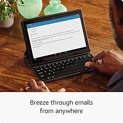 Amazon Fire HD 10 tablet and Keyboard Case
