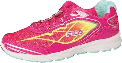 fila pink and yellow
