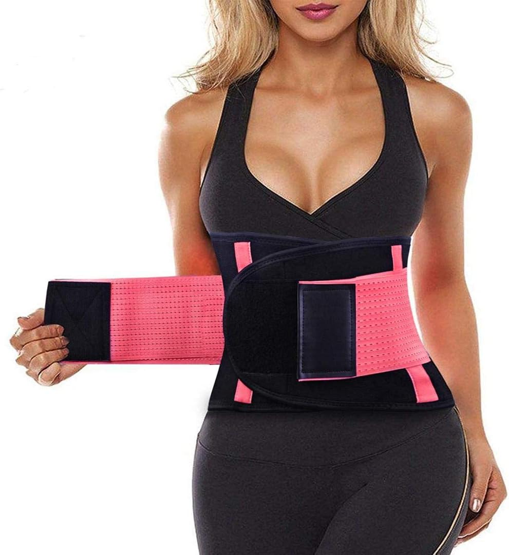 Amazon.com: JHXS Waist Trainer Belt Back Brace Cincher Trimmer Sports