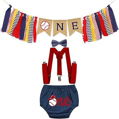 baseball smash cake outfit