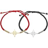 ChungLong0593 2PC Stainless Steel Celtic Witch Knot Handmade Adjustable Bracelet Unisex Magic Witchcraft Jewelry Ireland Wiccan Accessories Gift