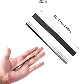 Youmile 60pcs 2.54mm Pin Header Male Female 40Pin Single Row Breakaway PCB Kit view 4