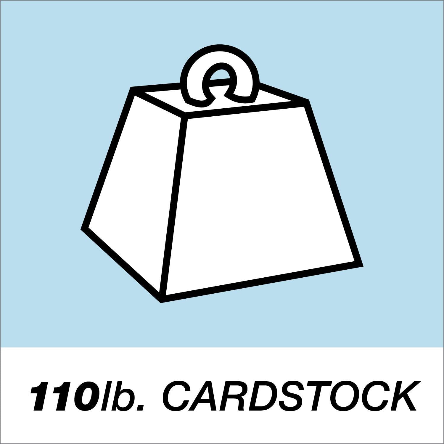 Springhill White Cardstock Paper, 110lb Index, 199gsm, 8.5 x 11 card stock, 1 Ream / 250 Sheets - Heavy Cardstock with Smooth Finish (015300R) : Cardstock Papers : Office Products
