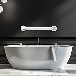 18 Inch Handicap Grab Bars, 2 Pack Stainless Steel