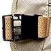Egoz Cashew Travel Gear Money Belt RFID Undercover Waist Bag Hidden Pouch Secures Cash Cards Passport Tickets 2 Zip Pockets, Adjustable Strap Side Clip Washable Light Slim Comfortable Delux(Beige)