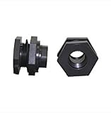 PVC Bulkhead Fitting 1-In FPT X 1-In FPT