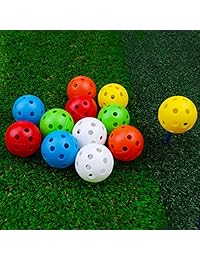 crestgolf 40 mm plástico Flujo de Aire pelotas de golf (12 unidades)