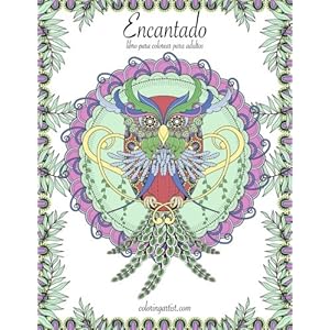 Encantado libro para colorear para adultos 1 (Volume 1) (Spanish Edition)