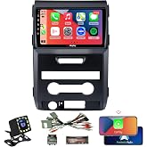 for Ford F150 Radio Upgrade 2013 2014,Android Stereo Navigation Replacement,QLED Touch Screen,8 core CPU,Support Carplay and Android Auto,Free Camera