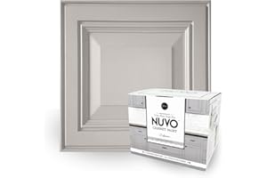 GIANI GRANITE Nuvo Driftwood Cabinet Makeover Kit - Easy DIY 7-Piece Set, Light Neutral Grey, Long-Lasting Finish