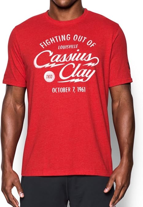 magliette under armour uomo rosse