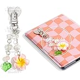 Kaciola Charm Chains for Kindle, Cute E-reader Phone Charm Bracelets Accessories Gift for Reader Booklovers Women Men, Charms Compatible for Kindle/E-Reader/Phone (B01-B07)