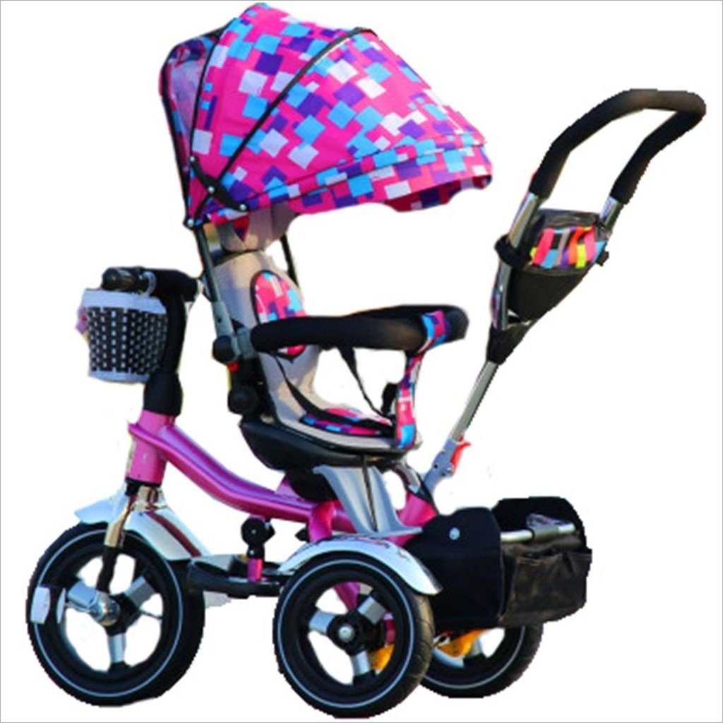 日本最大級 子供の屋内屋外の小さな三輪車自転車の男の子の自転車の自転車6ヶ月 5歳の赤ちゃん三輪車の天井 インフレータブルホイール 回転座席 色 3 B07fgdq9bh3 正規店仕入れの Sherppa Cl