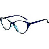 oriopxic Cat Eye Distance Glasses Womens Retro Nearsighted Myopia Glasses