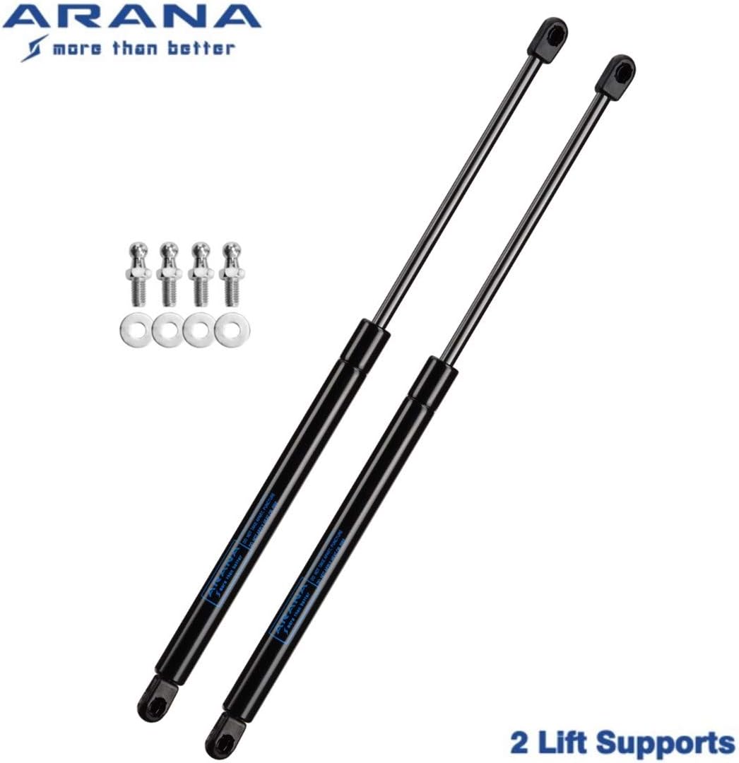 Automotive Lift Supports 20 Inch 150 Lbs Per Shock Gas Spring Struts Lift Supports For Camper Shell Truck Cap Tonneau Lid Cover Rv Bed Heavy Duty Box Lid Floor Hatch Cover 19 7