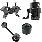 TRQ Engine Motor Transmission Mount Set Kit | For Avalon Camry Solara ES300 V6 3.0L Auto AT