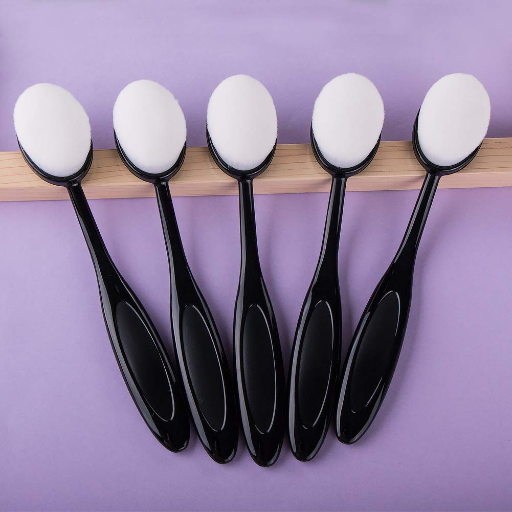 UNIMEIX 5 Pack Blending Brushes for Card Making Blending Tools for Drawing Blending Brush Blender（Size 3, 1.18